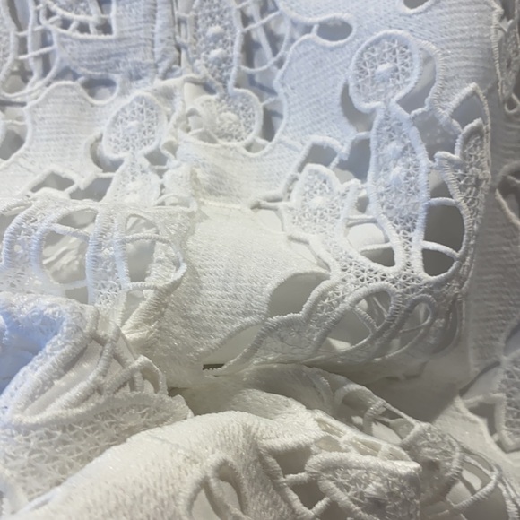 NWT H&M White Lace Sleeveless Top - Picture 6 of 7